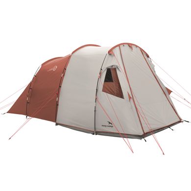 Картинка Палатка 4 местная кемпинговая Easy Camp Huntsville 400 Red (928895) 928895 - Кемпинговые палатки Easy Camp