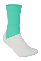 Зображення Шкарпетки велосипедні POC Essential Road Sock, Fluorite Green/Hydrogen White, S (PC 651108352SML1) PC 651108352SML1 - Велосипедні шкарпетки POC