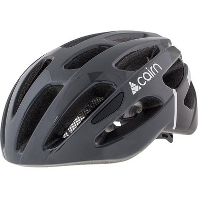 Картинка Велосипедный шлем Cairn Prism grey-black (0300050-10-52-55) 0300050-10-52-55 - Шлемы велосипедные Cairn