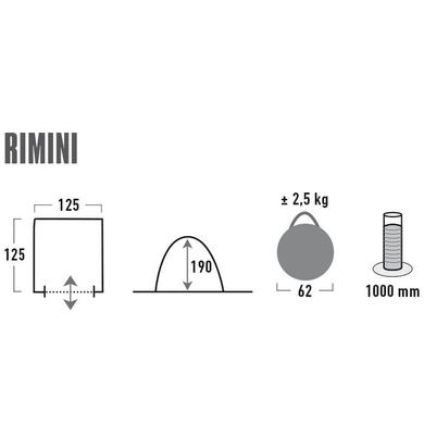 Зображення Тент для переодевания, пляжного душа и туалета High Peak Rimini Blue (921732) 921732 - Шатри та тенти High Peak