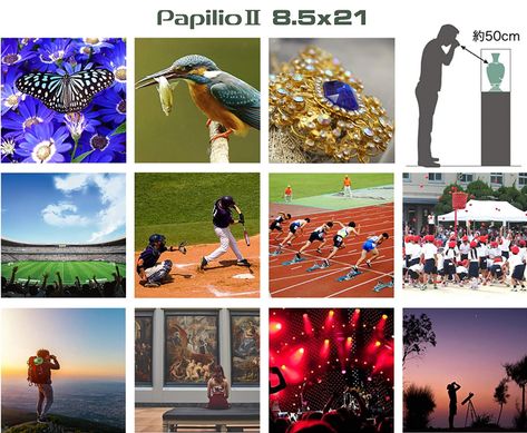 Картинка Бинокль Pentax UP 8.5x21 Papillio II (930160) 930160 - Бинокли Pentax