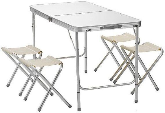 Картинка Комплект мебели складной для пикника Ranger ra1812s, стол + 4 стула RA1812s - Раскладные столы Ranger