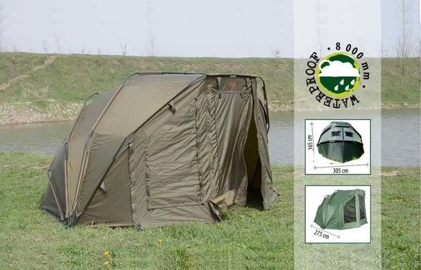 Зображення Палатка Ranger EXP 2-MAN Нigh+Зимнее покрытие для палатки RA 6614 - Намети для риболовлі Ranger