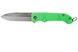 Картинка Нож складной карманный Ontario OKC Traveler Green 8901GR (Slip joint, 57/135 мм) 8901GR - Ножи Ontario