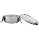Зображення Миска з кришкою Tatonka Food Bowl 0.75L, Silver (TAT 4038.000) TAT 4038.000 - Похідне кухонне приладдя Tatonka