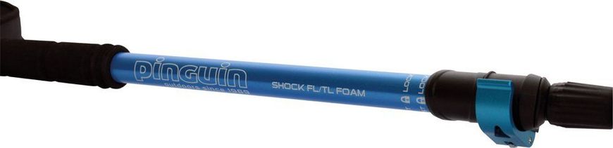 Картинка Треккинговые телескопические палки Pinguin Shock FL/TL Foam, 63-135 см, Blue (PNG 668.Blue) PNG 668.Blue - Треккинговые палки Pinguin