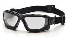 Зображення Баллістичні окуляри ремінцем Pyramex I-FORCE SLIM Clear прозорі 2АИФО-10 - Тактичні та балістичні окуляри Pyramex