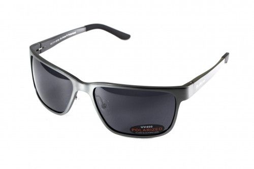 Картинка Поляризационные очки BluWater ALUMINATION 2 Gunmetal Gray (4АЛЮМ2-Г20П) 4АЛЮМ2-Г20П - Поляризационные очки BluWater