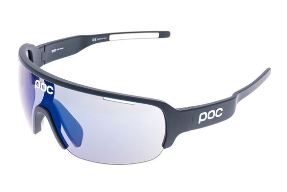 Зображення Сонцезахистні велосипедні окуляри POC DO Half Blade Navy Black/Grey Blue Mirror (PC DOHB55111531GBM1) PC DOHB55111531GBM1 - Велоокуляри POC