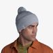 Картинка Шапка Buff Merino Wool Hat Tim, Light Grey (BU 126463.933.10.00) BU 126463.933.10.00 - Шапки Buff