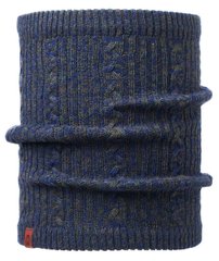 Картинка Бафф (шарф-труба) Buff Knitted & Polar Neckwarmer Comfort Braidy, Moss (BU 116035.851.10.00) BU 116035.851.10.00 - Шарфы многофункциональные Buff