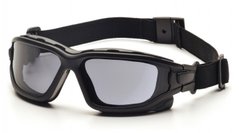 Зображення Баллістичні окуляри з ремінцем Pyramex I-FORCE SLIM Gray 2АИФО-20 - Тактичні та балістичні окуляри Pyramex
