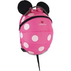 Картинка Рюкзак детский Little Life Big Disney Kids 4 L на возраст 3+лет, Pink Minnie Mouse (12440) 12440 - Детские рюкзаки Little Life