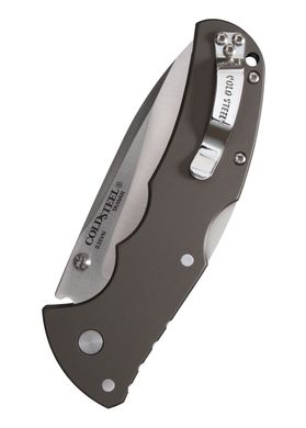 Картинка Нож складной Cold Steel Code 4 Spear Point, Metal Grey (CST CS-58PS) CST CS-58PS - Ножи Cold Steel