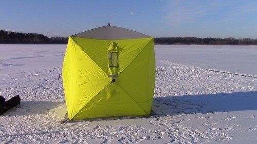 Зображення Палатка для зимней рыбалки Сахалин 2 ER-1-SAH - Намети для риболовлі Tramp