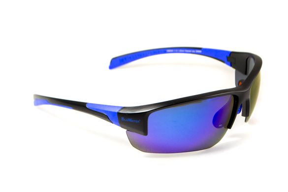Зображення Окуляри поляризаційні BluWater Samson-3 Polarized g-tech blue (BW-SMS3-GTB2) BW-SMS3-GTB2 - Поляризаційні окуляри BluWater