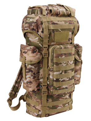 Картинка Тактический рюкзак Brandit-Wea Kampfrucksack Molle(8071-161-OS) tactical camo, 66L 8071-161-OS - Тактические рюкзаки Brandit-Wea