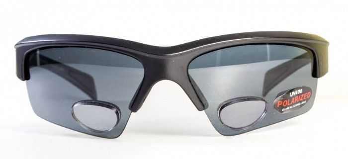 Зображення Біфокальні окуляри з поляризаціею BluWater BIFOCAL 2 Gray +3,0 (4БИФ2-20П30) 4БИФ2-20П30 - Поляризаційні окуляри BluWater