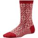 Зображення Шкарпетки жіночі мериносові Smartwool Traditional Snowflake Crimson, р.S (SW SW524.151-S) SW SW524.151-S - Повсякденні шкарпетки Smartwool