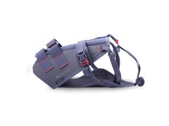 Картинка Подвесная система для подседельной сумки Acepac Saddle Harness Nylon, Grey (ACPC 125024) L ACPC 125024 - Сумки велосипедные Acepac