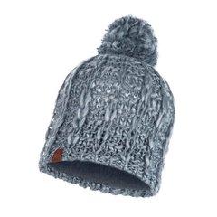 Картинка Шапка Buff Knitted & Polar Hat Liv, New Pebble Grey (BU 120706.301.10.00) BU 120706.301.10.00 - Шапки Buff