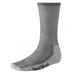Зображення Шкарпетки чоловічі мериносові Smartwool Hike Medium Crew Gray, р.S (SW SW130.043-S) SW SW130.043-S - Треккінгові шкарпетки Smartwool
