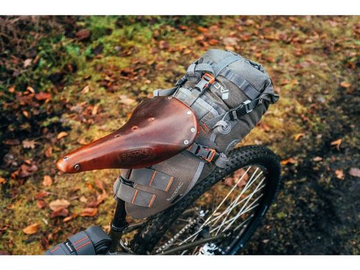 Зображення Підвісна система для підседельной сумки Acepac Saddle Harness Nylon, Grey (ACPC 125024) L ACPC 125024 - Сумки велосипедні Acepac