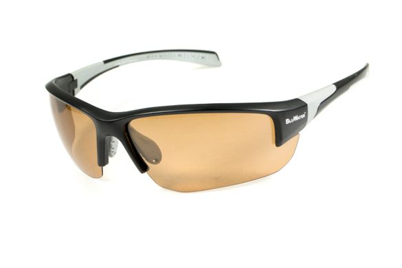 Картинка Фотохромные очки с поляризацией BluWater Samson-3 Polarized + Photochromic (brown) (BW-SAM3-BR23) BW-SAM3-BR23 - Поляризационные очки BluWater
