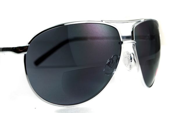 Картинка Бифокальные защитные очки Global Vision AVIATOR Bifocal gray (1АВИБИФ-Д2.0) 1АВИБИФ-Д2.0 - Тактические и баллистические очки Global Vision
