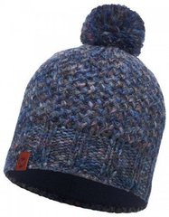 Картинка Шапка Buff Knitted & Polar Hat Margo, Blue (BU 113513.707.10.00) BU 113513.707.10.00 - Шапки Buff