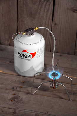 Картинка Газовая туристическая горелка Kovea Spider 1,78кВт с пьезоподжигом (KB-1109) KB-1109 -  Kovea