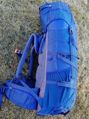 Картинка Туристический рюкзак для походов Tramp Floki 50+10 синий (UTRP-046-blue) UTRP-046-blue - Туристические рюкзаки Tramp
