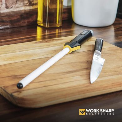 Картинка Керамический мусат Work Sharp Ceramic Kitchen Honing Rod WSKTNCHR-I WSKTNCHR-I - Точилки для ножей Work Sharp