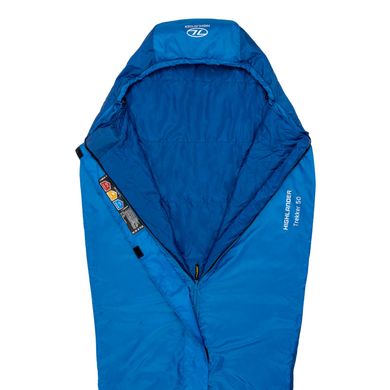 Картинка Спальный мешок Highlander Trekker 50/+8°C Blue 926957 - Спальные мешки Highlander