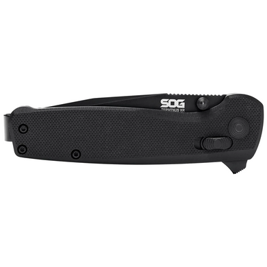 Картинка Складной нож SOG Terminus XR G10 Blackout (SOG TM1027-CP) SOG TM1027-CP - Ножи SOG