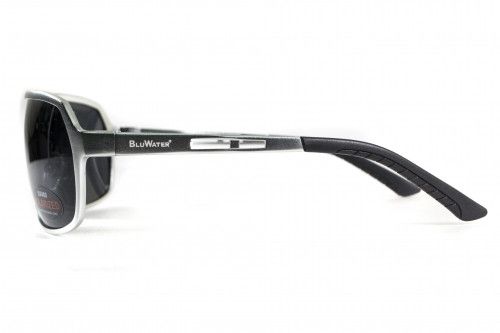 Зображення Поляризаційні окуляри BluWater ALUMINATION 4 Silver Gray (4АЛЮМ4-С20П) 4АЛЮМ4-С20П - Поляризаційні окуляри BluWater