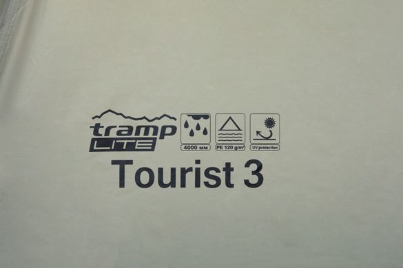 Картинка Намет Tramp Lite Tourist 3 пісочний TLT-002-sand TLT-002-sand - Туристические палатки Tramp Lite