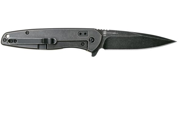 Картинка Нож складной карманный Ontario Shikra 8599 (Frame lock, 81/188 мм, чорний) 8599 - Ножи Ontario