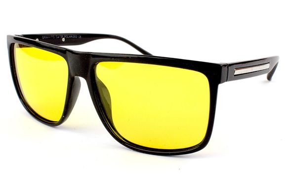 Картинка Антибликовые очки для вождения-антифары Graffito 773155 Polarized (yellow) желтые ГРАФ3155С3 -  Graffito