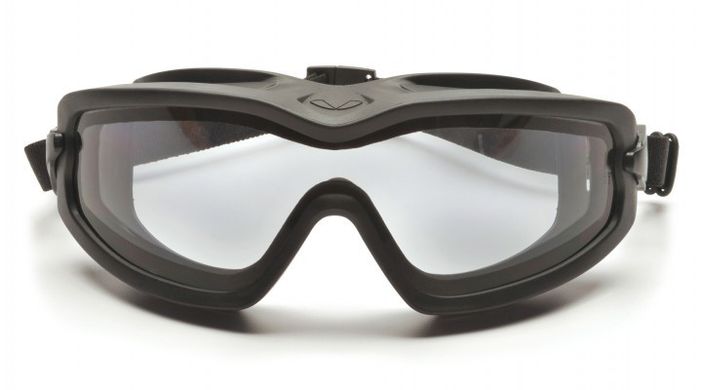 Зображення Баллістичні окуляри-маска Pyramex V2G-PLUS прозрачные 2В2Г-10П - Тактичні та балістичні окуляри Pyramex