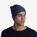 Картинка Шапка Buff Knitted & Polar Hat Lyne, Night Blue (BU 116032.779.10.00) BU 116032.779.10.00 - Шапки Buff