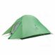Картинка Палатка облегченная двухместная с футпринтом Naturehike Сloud Up 2 Updated NH17T001-T, 210T, зеленый 6927595730577 - Туристические палатки Naturehike