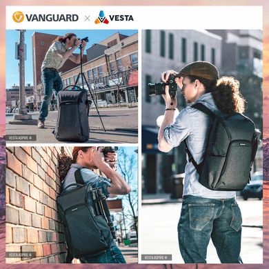 Зображення Рюкзак Vanguard Vesta Aspire 41 Gray (DAS301732) DAS301732 - Сумки та рюкзаки для фототехніки Vanguard