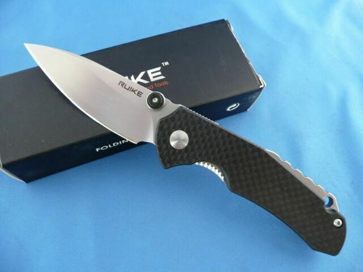 Картинка Нож складной карманный Ruike P671-CB (Liner Lock, 70/164 мм) P671-CB - Ножи Ruike