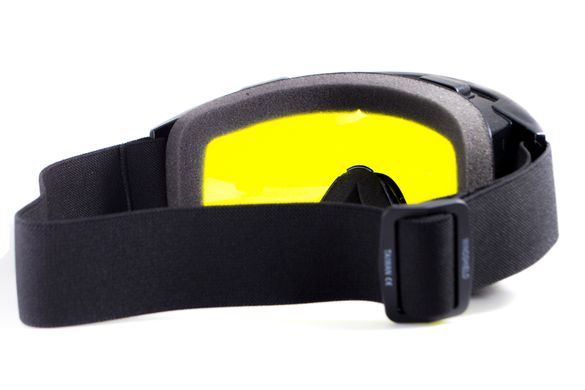 Картинка Защитная маска Global Vision Wind-Shield yellow Anti-Fog (GV-WIND-AM1) GV-WIND-AM1 - Тактические и баллистические очки Global Vision
