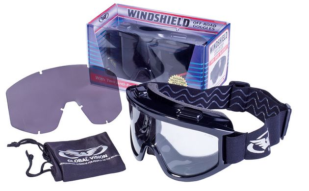 Зображення Захисна маска зі змінними лінзами Global Vision Eyewear WIND-SHIELD (1ВИНДКИТ) 1ВИНДКИТ - Спортивні окуляри Global Vision
