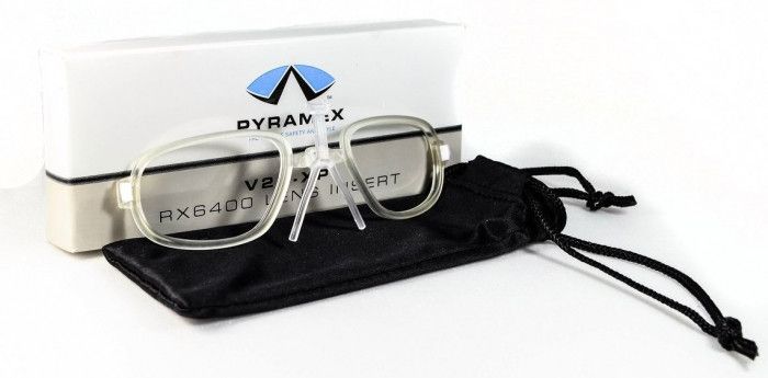 Картинка Тактическая защитная маска с диоптрической вставкой Pyramex V2G-PLUS SAND Прозрачная (2В2Г-Т10П+RX) 2В2Г-Т10П+RX - Тактические и баллистические очки Pyramex
