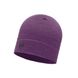 Картинка Шапка Buff Midweight Merino Wool Hat, Purple Melange (BU 113026.605.10.00) BU 113026.605.10.00 - Шапки Buff