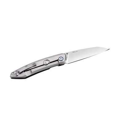 Картинка Нож складной карманный Ruike P831-SF (Frame lock, 85/195 мм, сірий) P831-SF - Ножи Ruike