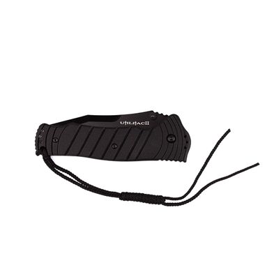 Картинка Нож складной карманный Ontario 8906 (Liner Lock, 89/203 мм, чорний) 8906 - Ножи Ontario